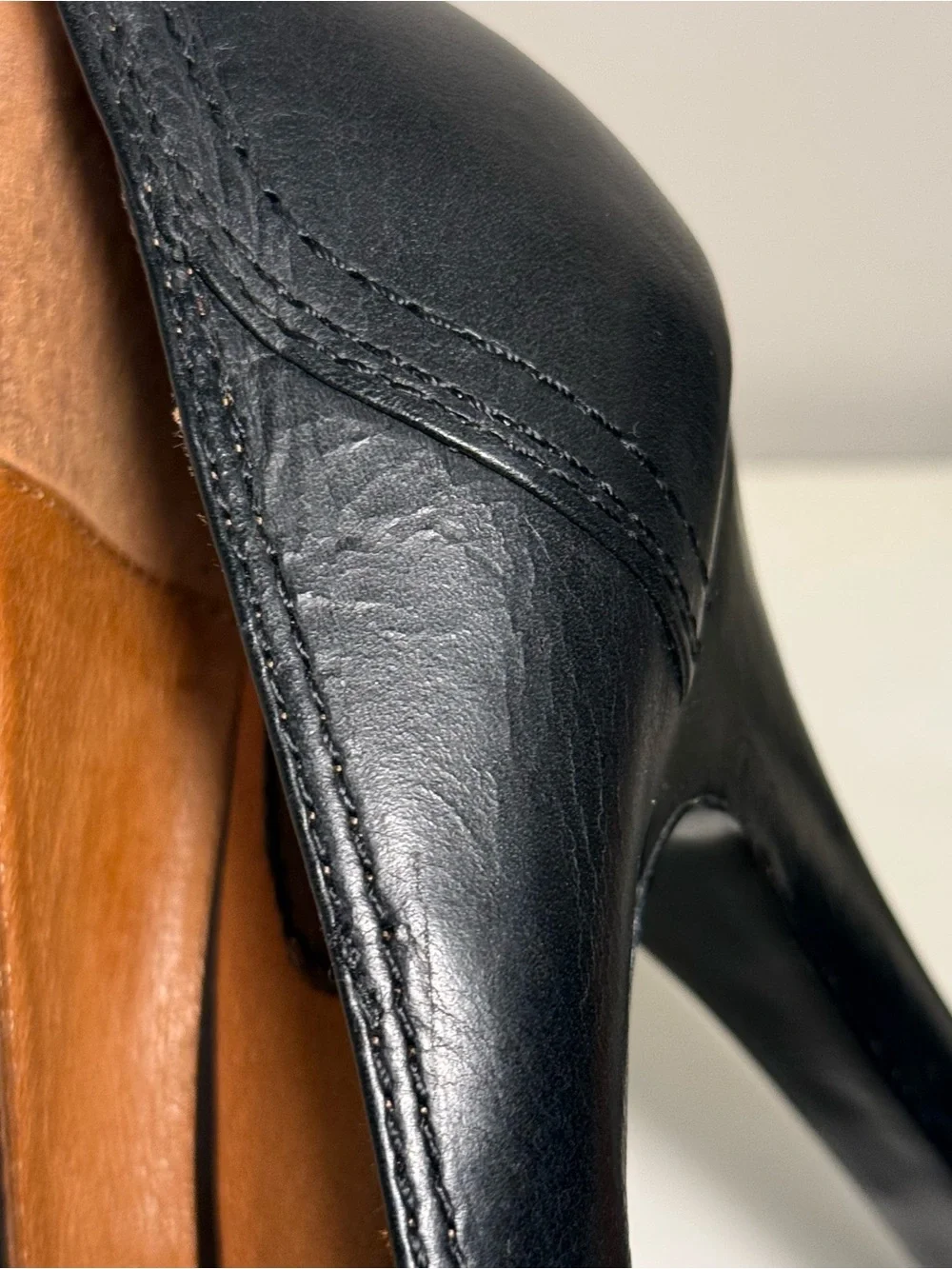 Frye Gail Pump Leather Buckle Heels Women’s Size 9.5 Black Brown Western Silver